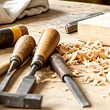 Hand-Finished Pine Sails