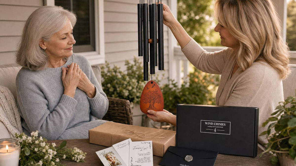 How to Give a Memorial Wind Chime as a Sympathy Gift