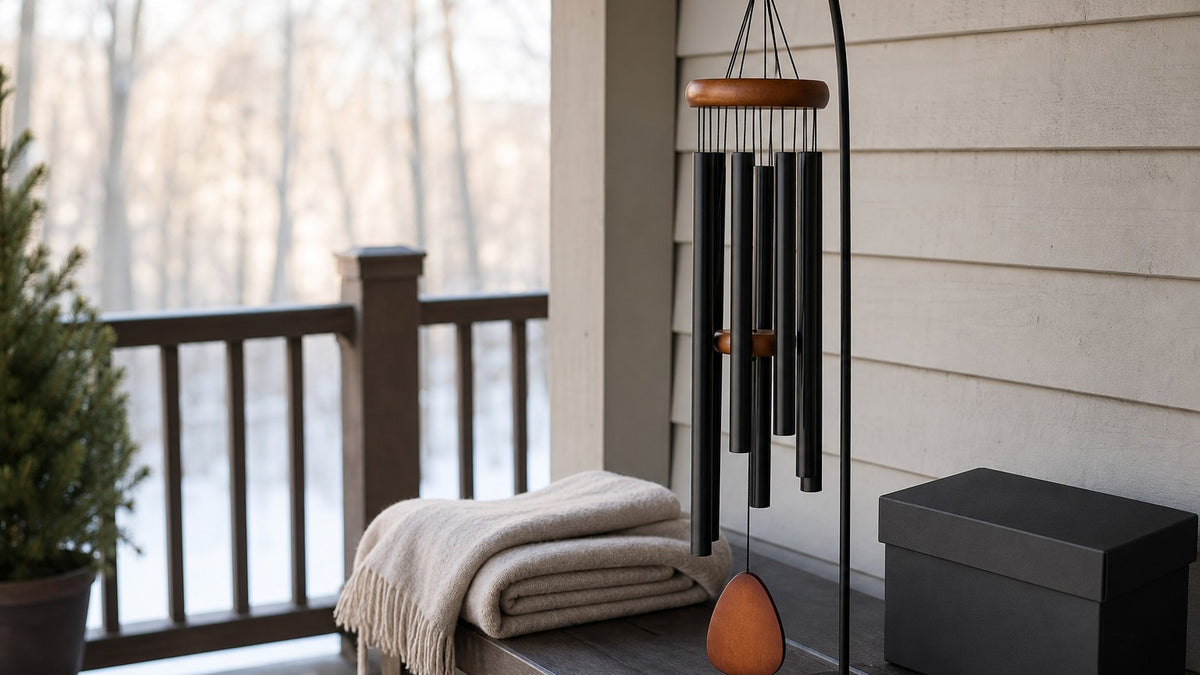How to Store a Memorial Wind Chime in Winter