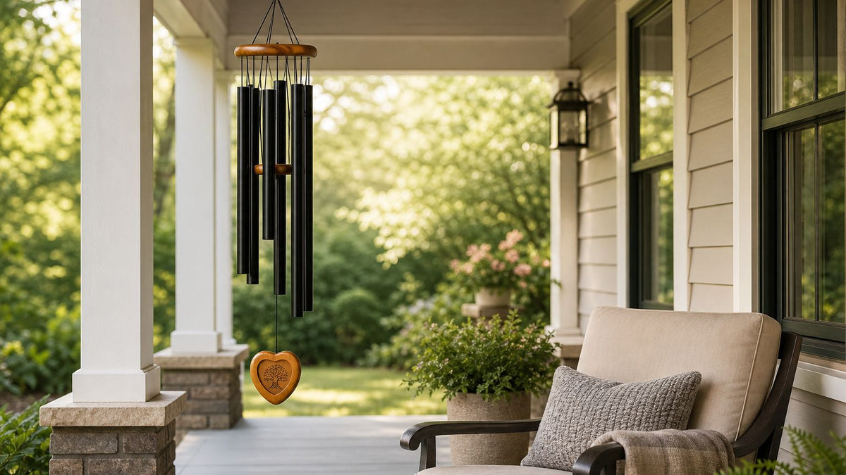 Memorial Wind Chimes for an Elderly or Mobility-Limited Recipient