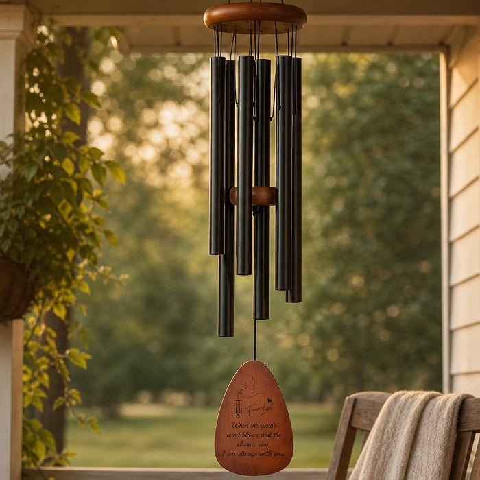 Memorial Wind Chime for Front Porch Remembrance