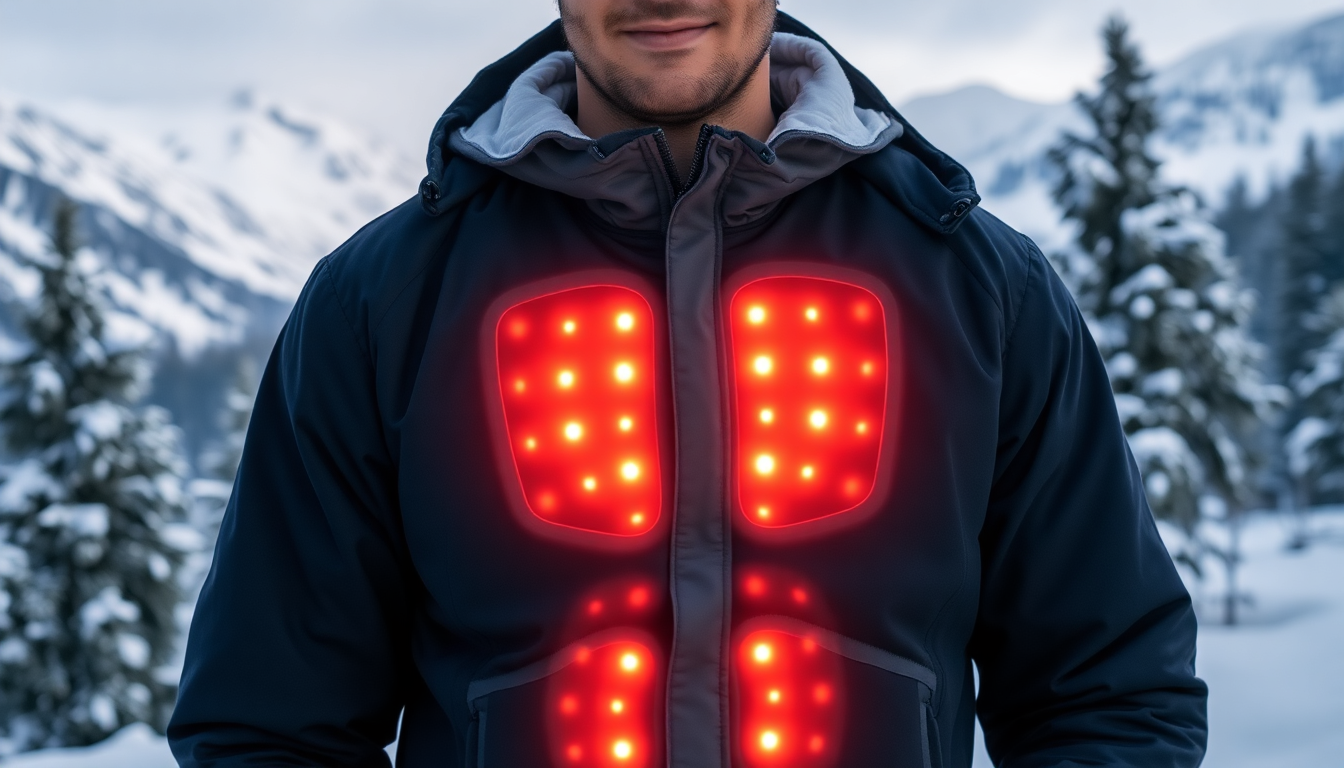 Stay Toasty with DOACEWear's 8-Zone Heating Technology