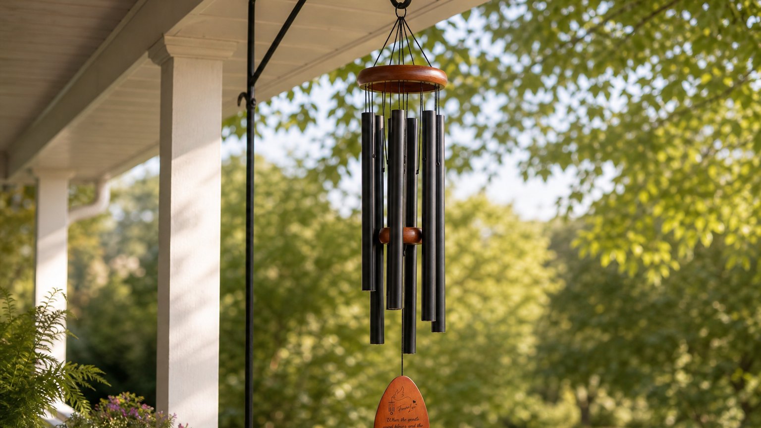 Where Not to Hang Memorial Wind Chimes