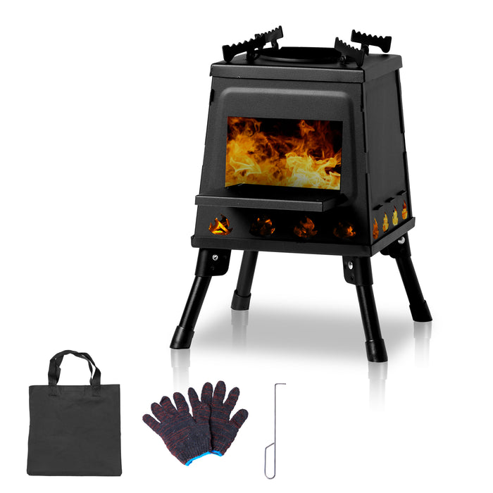 Wood camping stove