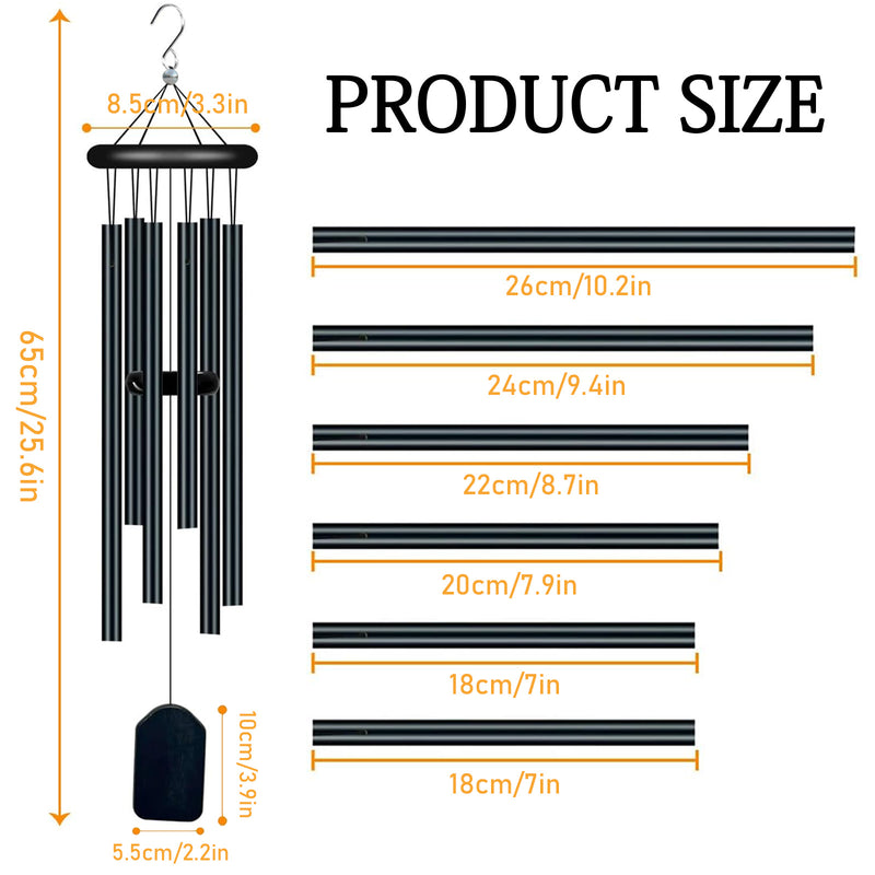 Customized Pet Memorial Wind Chime - Personalized Name & Date